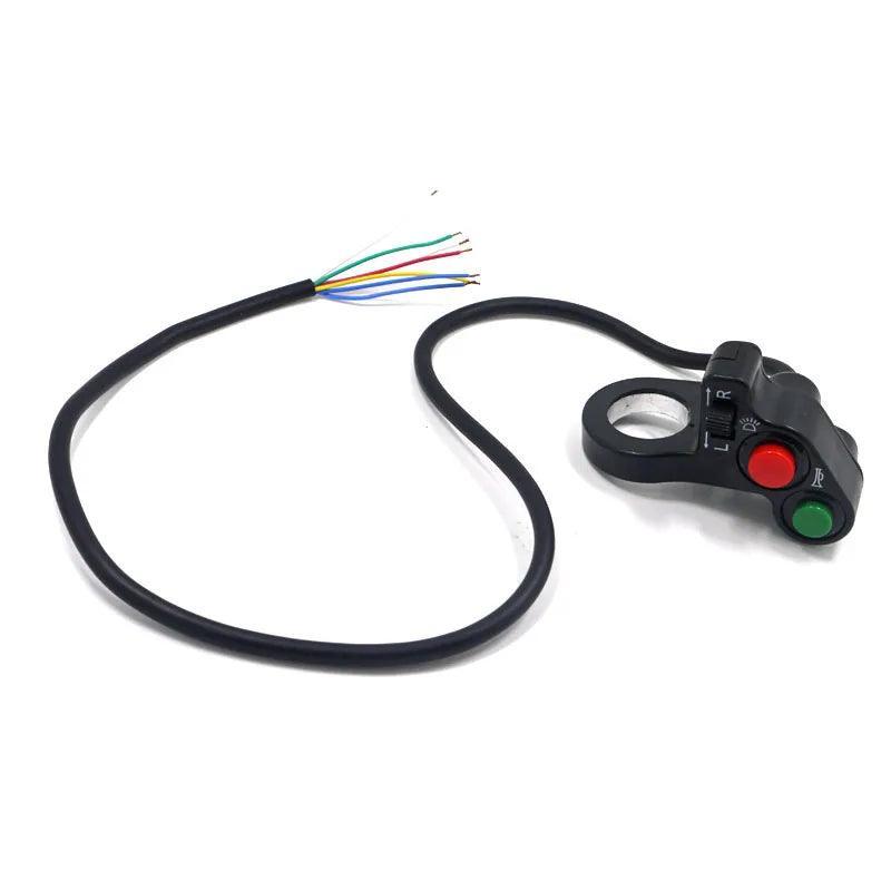 Modified Motorcycle Handlebar Switch Electric Bike Scooter Horn Turn - VirtuousWares.Store