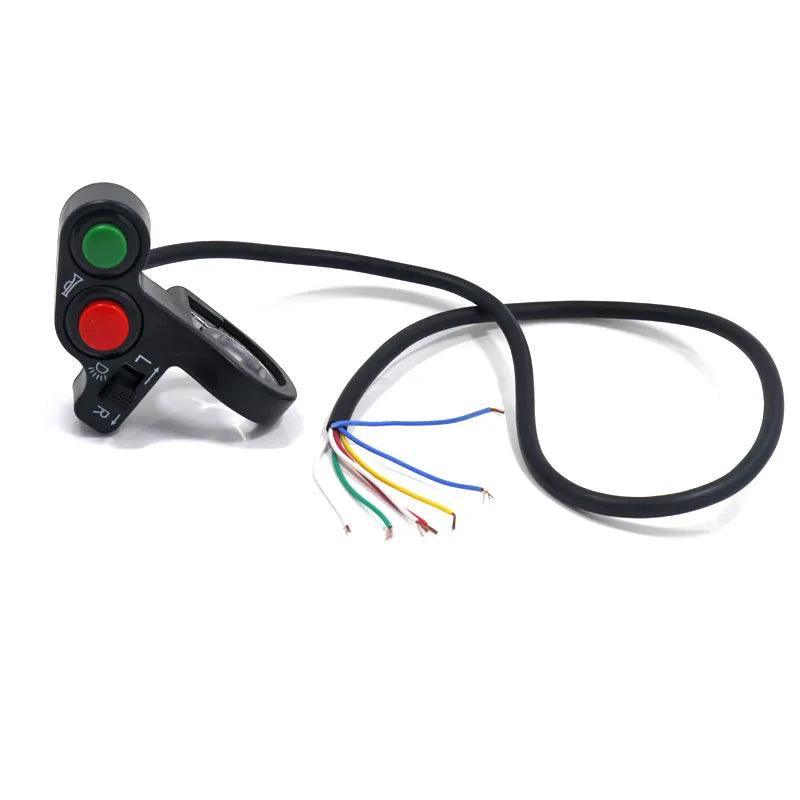 Modified Motorcycle Handlebar Switch Electric Bike Scooter Horn Turn - VirtuousWares.Store