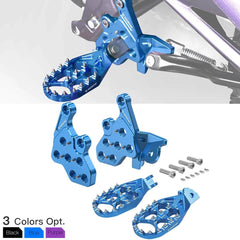 Motocross Enlarged Foot Pegs Footrest Bracket For Sur-Ron Surron Light - VirtuousWares.Store