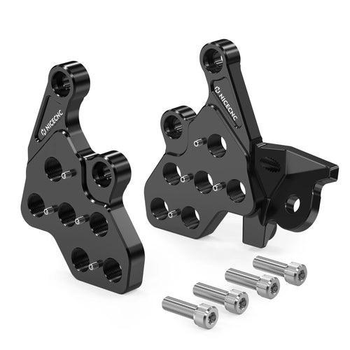 Motocross Enlarged Foot Pegs Footrest Bracket For Sur-Ron Surron Light - VirtuousWares.Store