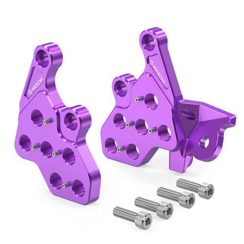 Motocross Enlarged Foot Pegs Footrest Bracket For Sur-Ron Surron Light - VirtuousWares.Store