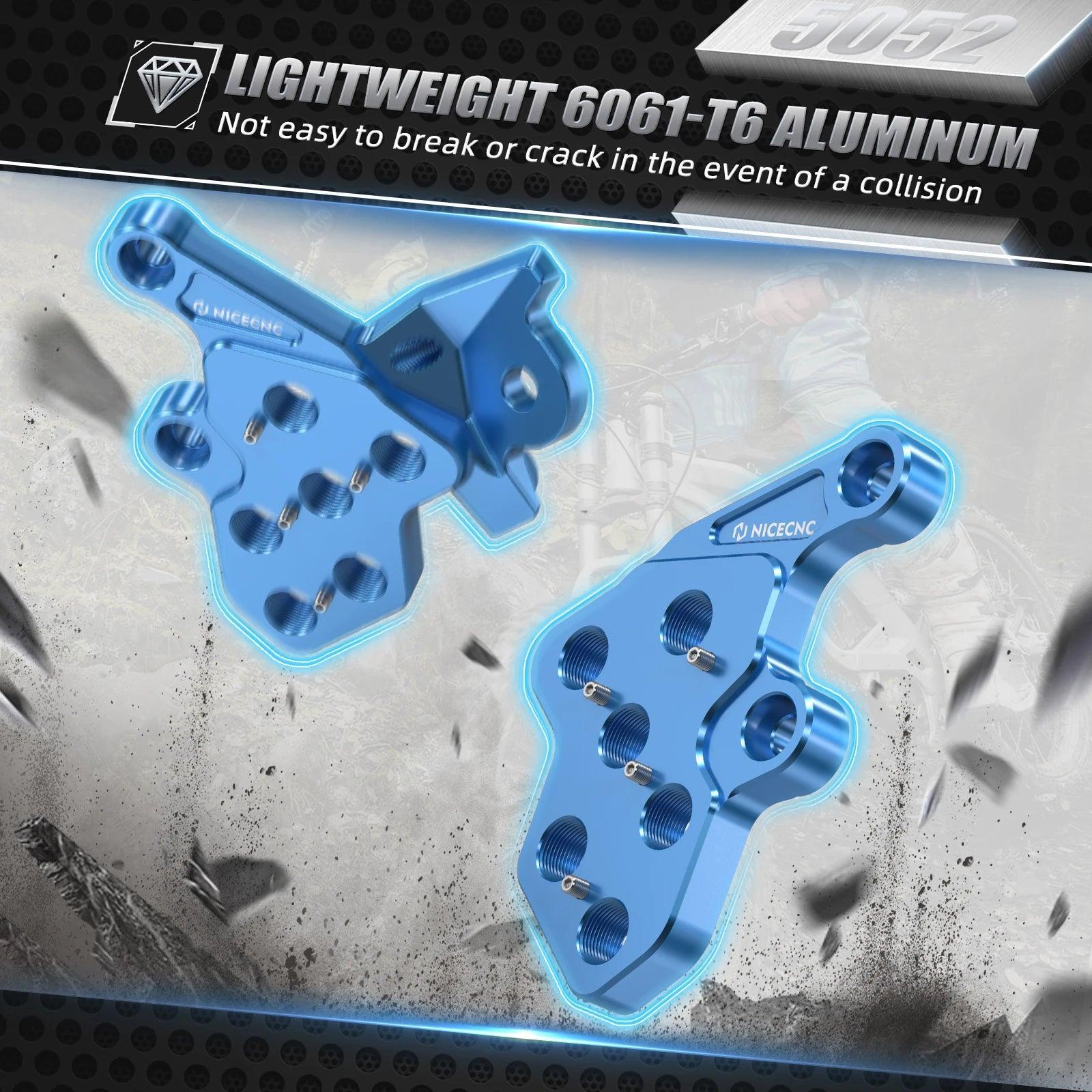 Motocross Enlarged Foot Pegs Footrest Bracket For Sur-Ron Surron Light - VirtuousWares.Store