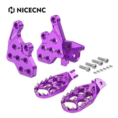 Motocross Enlarged Foot Pegs Footrest Bracket For Sur-Ron Surron Light - VirtuousWares.Store