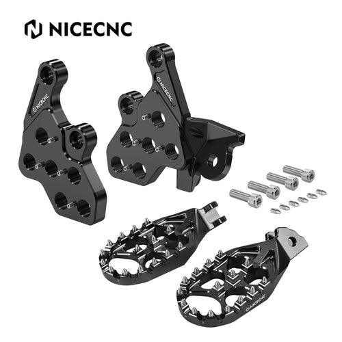 Motocross Enlarged Foot Pegs Footrest Bracket For Sur-Ron Surron Light - VirtuousWares.Store