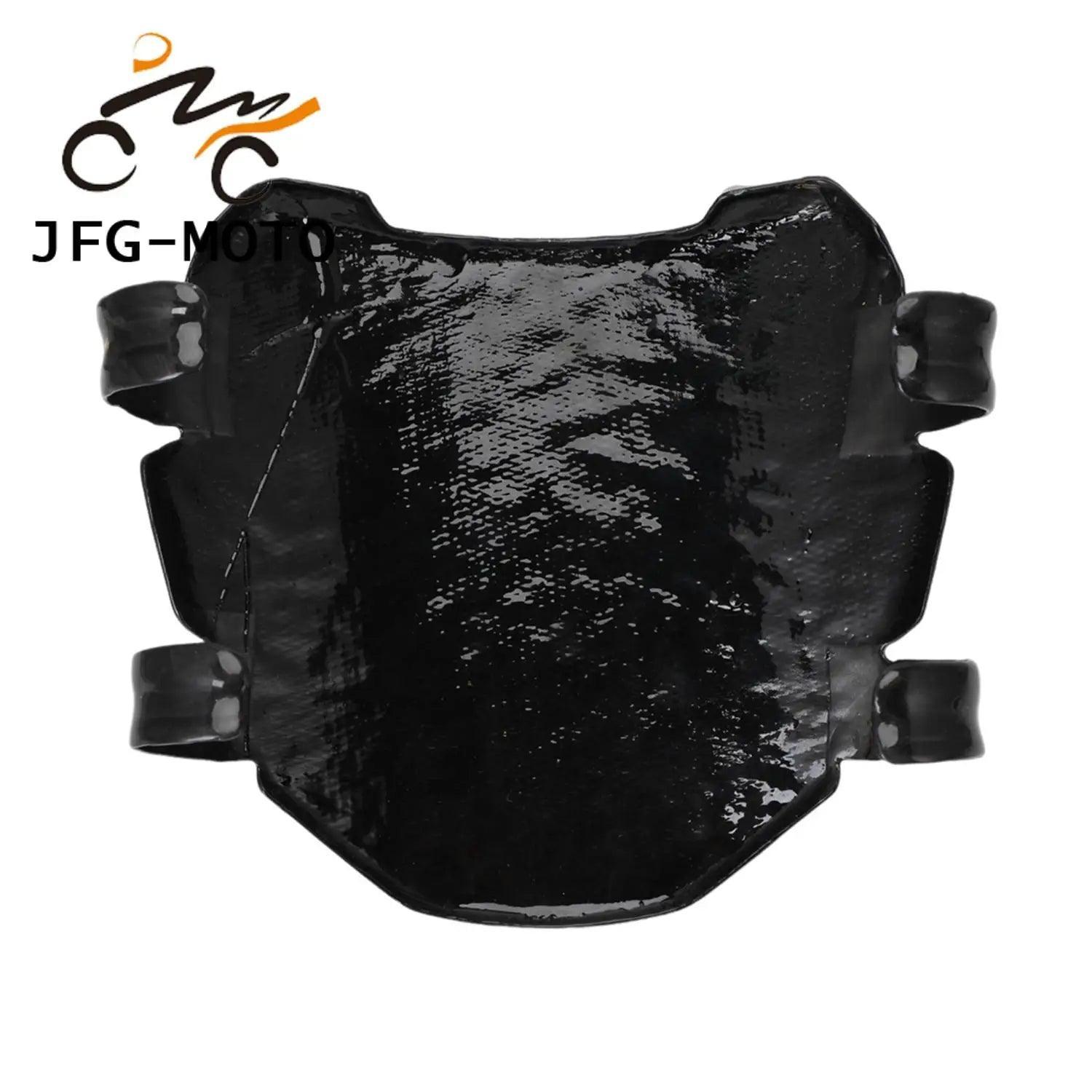 Motorcycle Accessories Front Number Plate Funparts Carbon Fiber Panel - VirtuousWares.Store