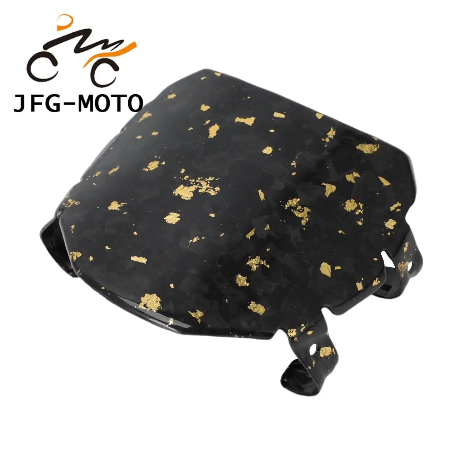 Motorcycle Accessories Front Number Plate Funparts Carbon Fiber Panel - VirtuousWares.Store