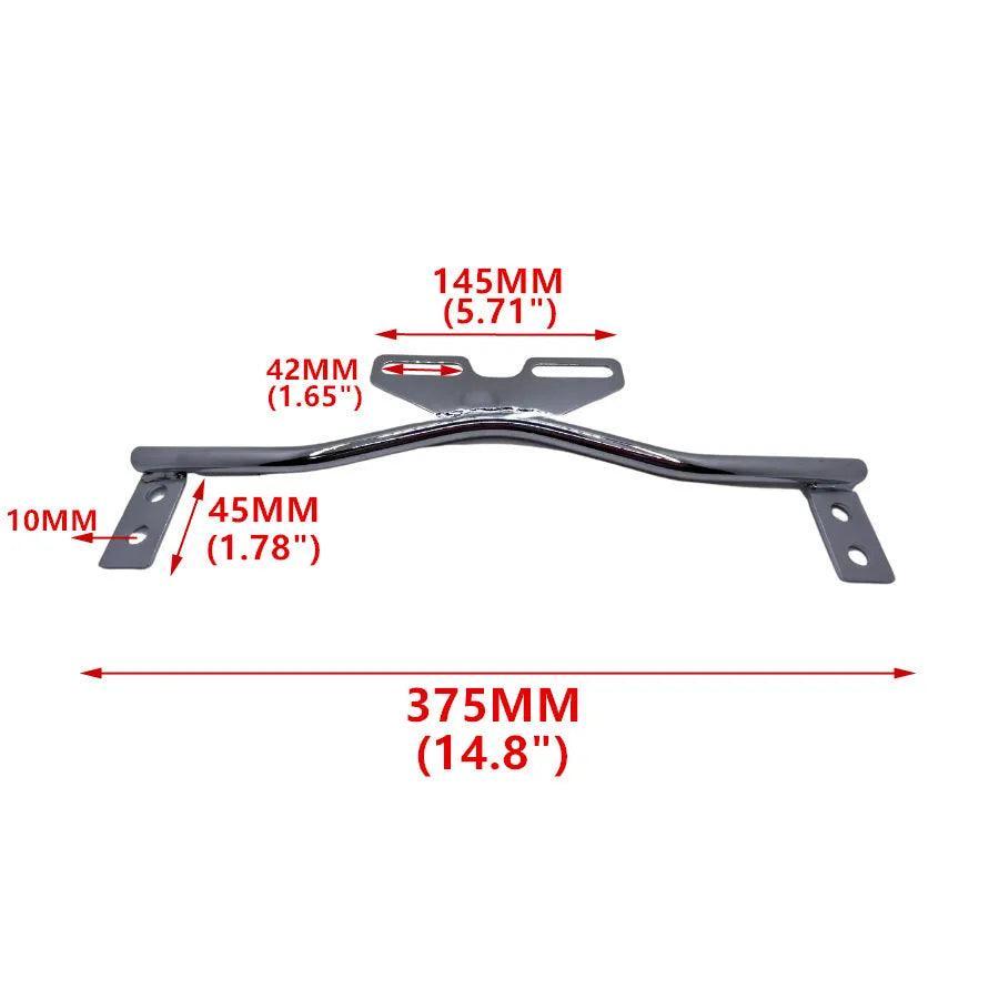 Motorcycle Auxiliary Passing Light Bracket Front Headlamp Spot Turn - VirtuousWares.Store