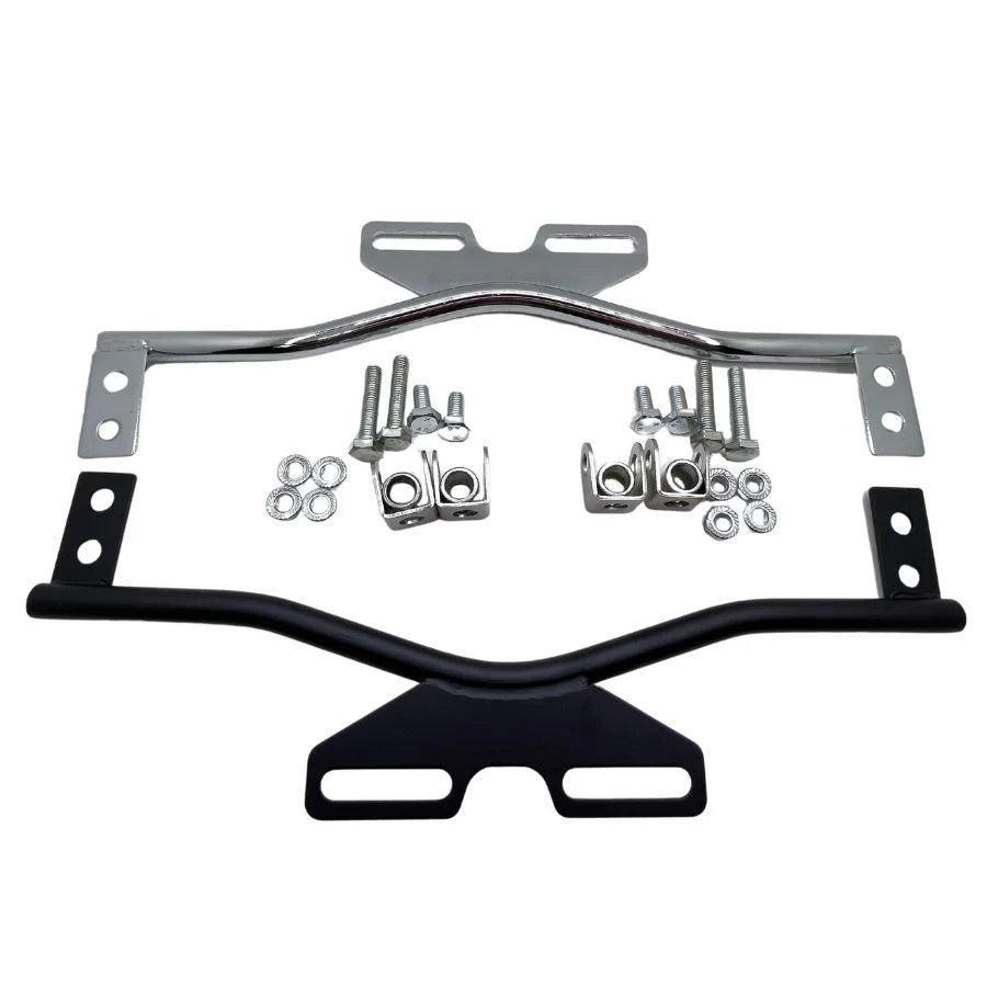 Motorcycle Auxiliary Passing Light Bracket Front Headlamp Spot Turn - VirtuousWares.Store