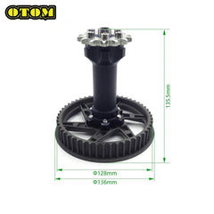 Motorcycle For SURRON Light Bee Center Axle Sleeve Assembly Axis Set - VirtuousWares.Store