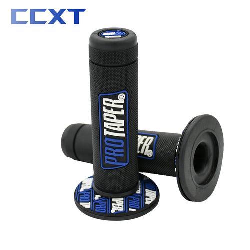 Motorcycle Handle Bar Motocross Handle Grips Rubber Gel Hand Handlebar - VirtuousWares.Store