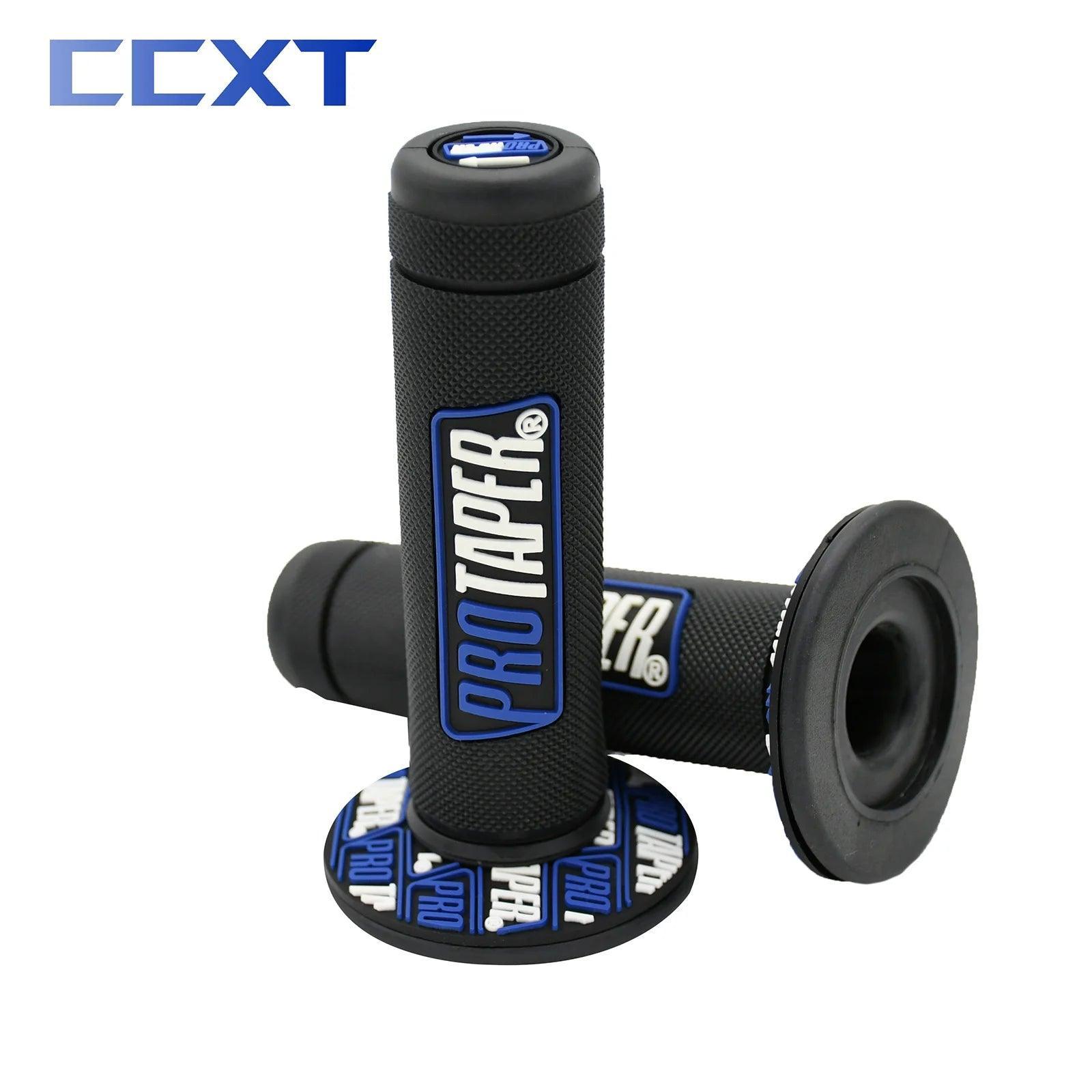 Motorcycle Handle Bar Motocross Handle Grips Rubber Gel Hand Handlebar - VirtuousWares.Store
