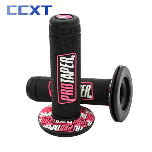 Motorcycle Handle Bar Motocross Handle Grips Rubber Gel Hand Handlebar - VirtuousWares.Store