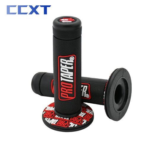 Motorcycle Handle Bar Motocross Handle Grips Rubber Gel Hand Handlebar - VirtuousWares.Store