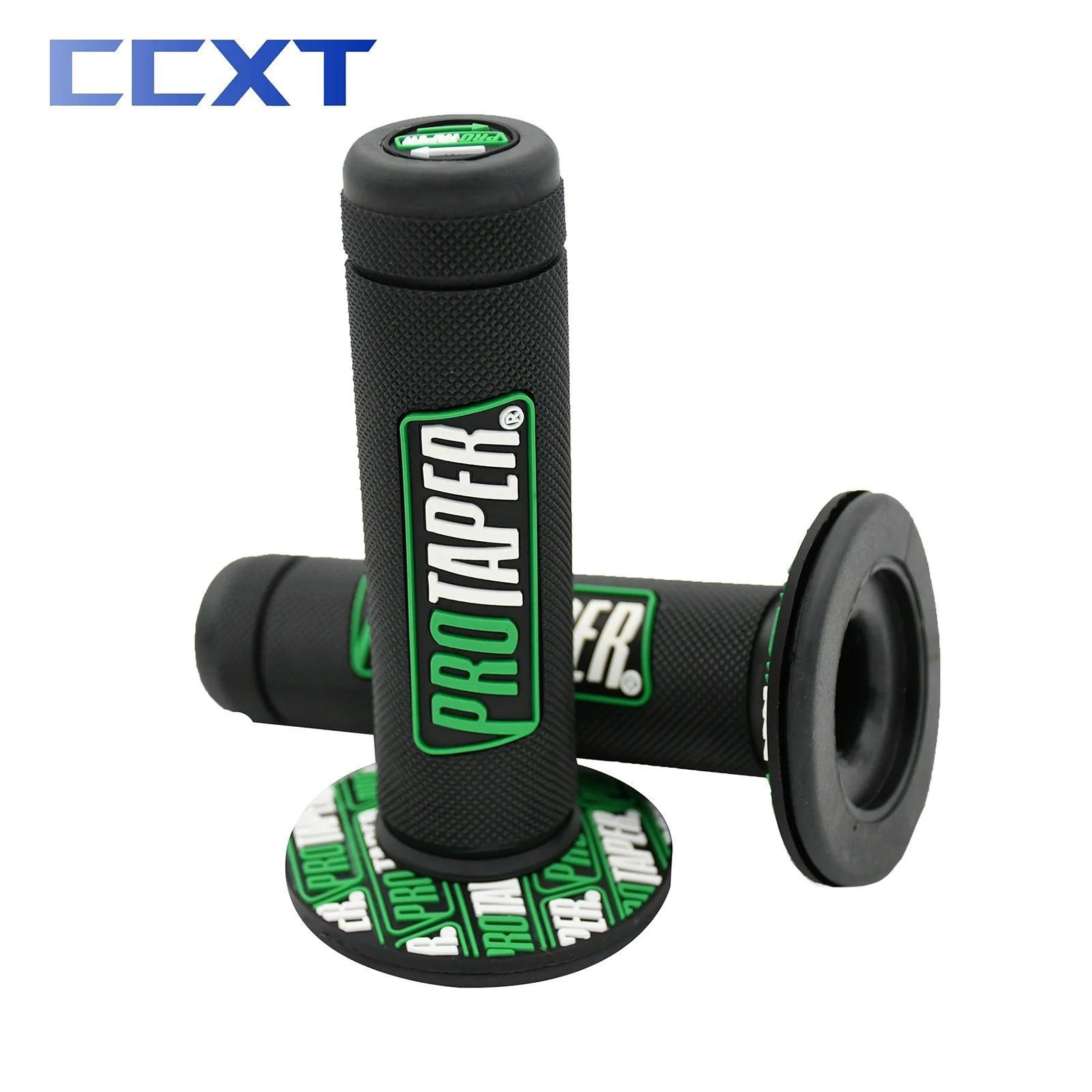 Motorcycle Handle Bar Motocross Handle Grips Rubber Gel Hand Handlebar - VirtuousWares.Store