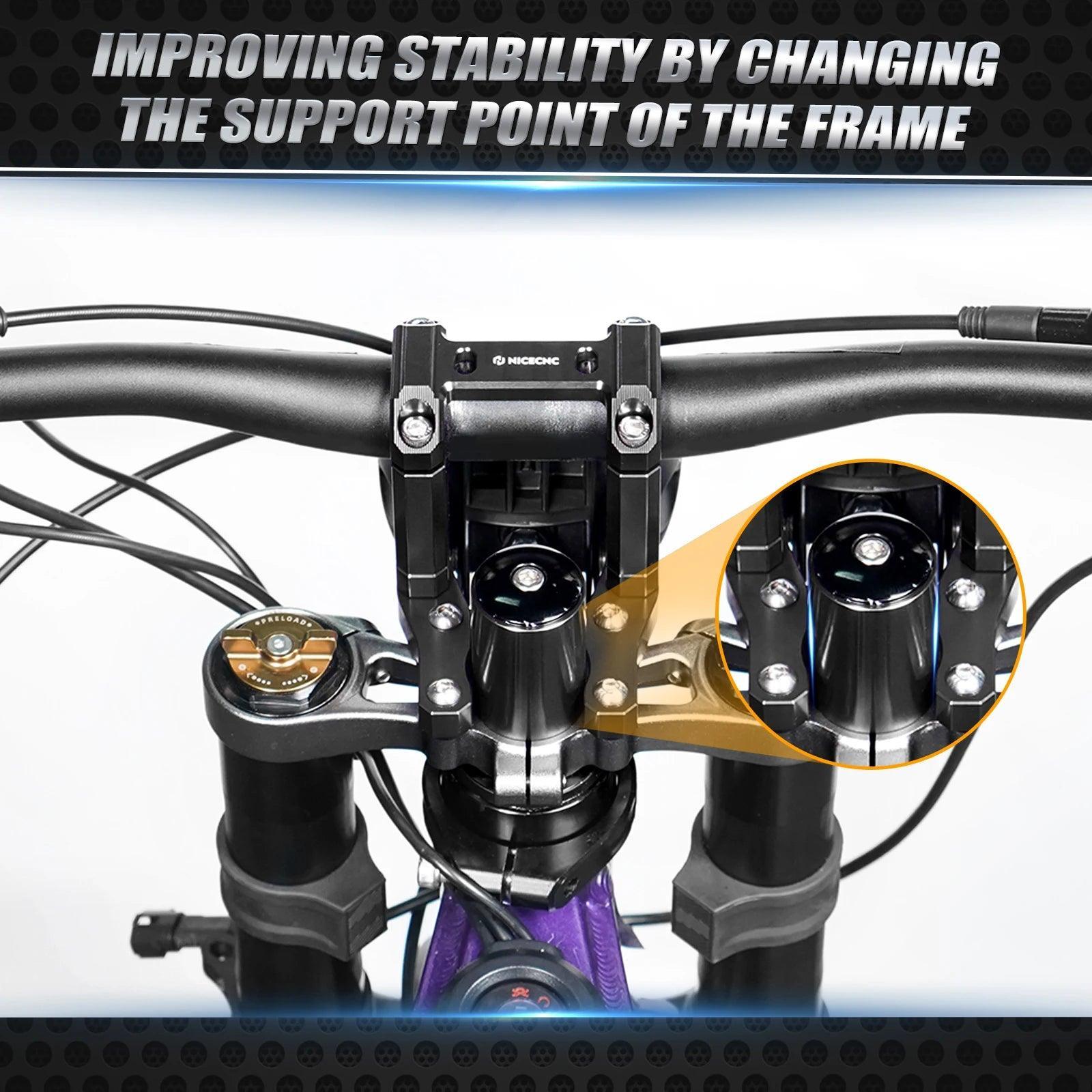 Motorcycle Handlebar Bar Riser Clamp Mount Bracket For Sur-ron Surron - VirtuousWares.Store