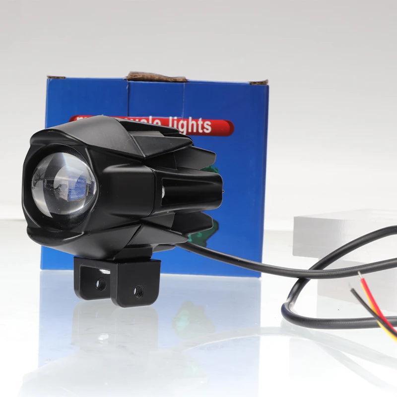 Motorcycle Headlight LED Fog Light Lamps Auxiliary Spotlight for Honda - VirtuousWares.Store