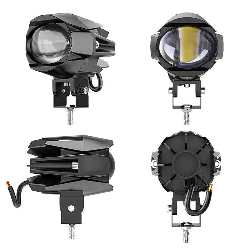 Motorcycle Headlight LED Fog Light Lamps Auxiliary Spotlight for Honda - VirtuousWares.Store