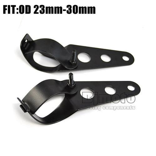 Motorcycle Headlight Mount Bracket Fork 23mm-43mm Head Lamp Support - VirtuousWares.Store