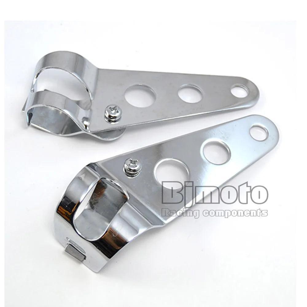 Motorcycle Headlight Mount Bracket Fork 23mm-43mm Head Lamp Support - VirtuousWares.Store
