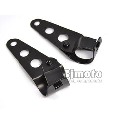 Motorcycle Headlight Mount Bracket Fork 23mm-43mm Head Lamp Support - VirtuousWares.Store