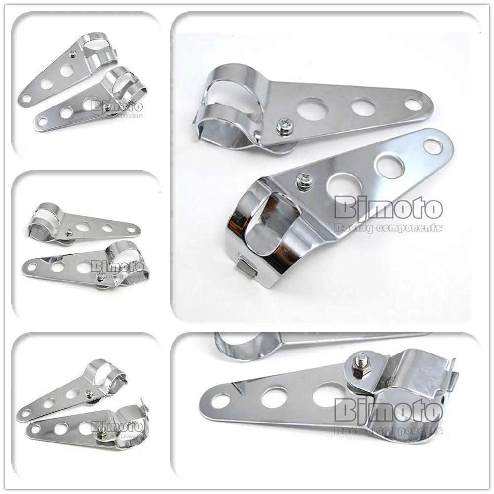 Motorcycle Headlight Mount Bracket Fork 23mm-43mm Head Lamp Support - VirtuousWares.Store
