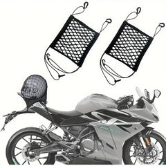 Motorcycle Helmet Storage Trunk Bag Motorcycle Luggage Net Hook Hold - VirtuousWares.Store