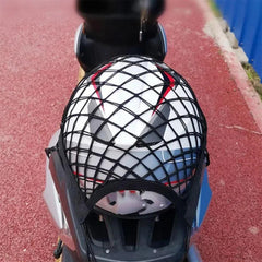 Motorcycle Helmet Storage Trunk Bag Motorcycle Luggage Net Hook Hold - VirtuousWares.Store