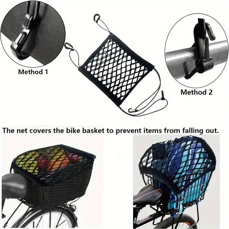 Motorcycle Helmet Storage Trunk Bag Motorcycle Luggage Net Hook Hold - VirtuousWares.Store