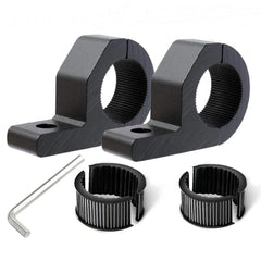Motorcycle LED Headlight Clamps Brackets Tube Clamp Mount Kit For - VirtuousWares.Store