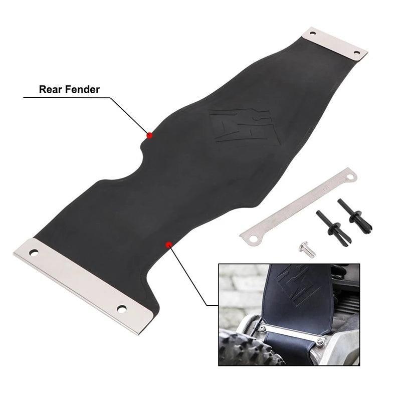 Motorcycle Motor Rear Shock Fender Waterproof Rubber Mudguard Splash - VirtuousWares.Store