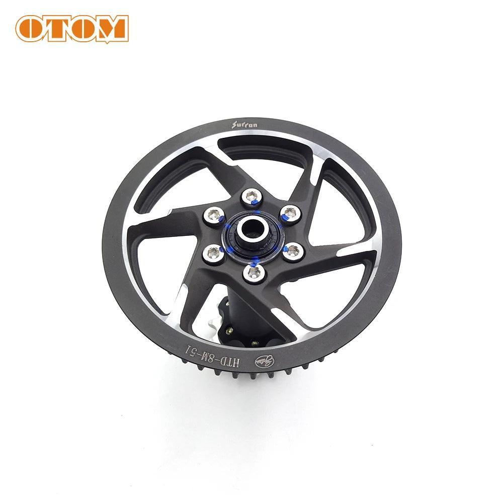 Motorcycle Original Center Axle Sleeve Assembly Aluminum Axis - VirtuousWares.Store