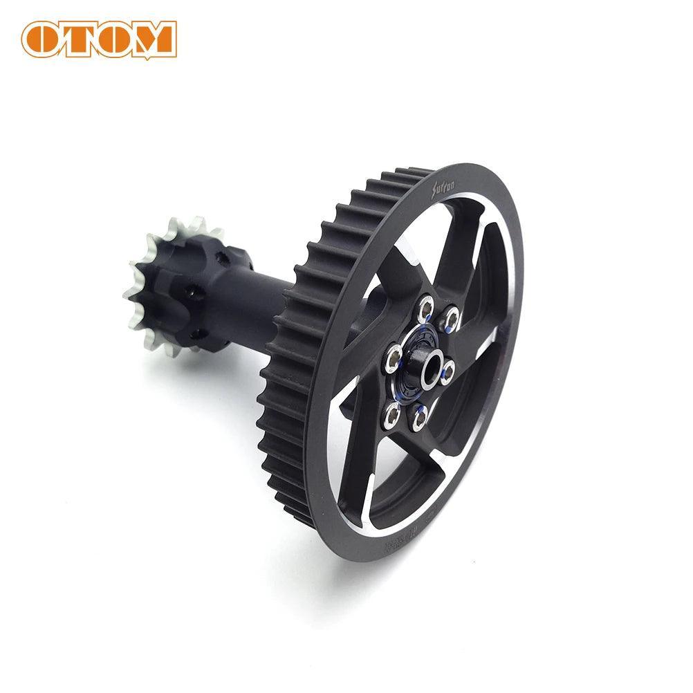 Motorcycle Original Center Axle Sleeve Assembly Aluminum Axis - VirtuousWares.Store