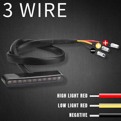 Motorcycle Tail Light LED Motorbike Rear Brake Lamp Stop Brake Light - VirtuousWares.Store