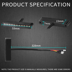 Motorcycle Tail Light LED Motorbike Rear Brake Lamp Stop Brake Light - VirtuousWares.Store