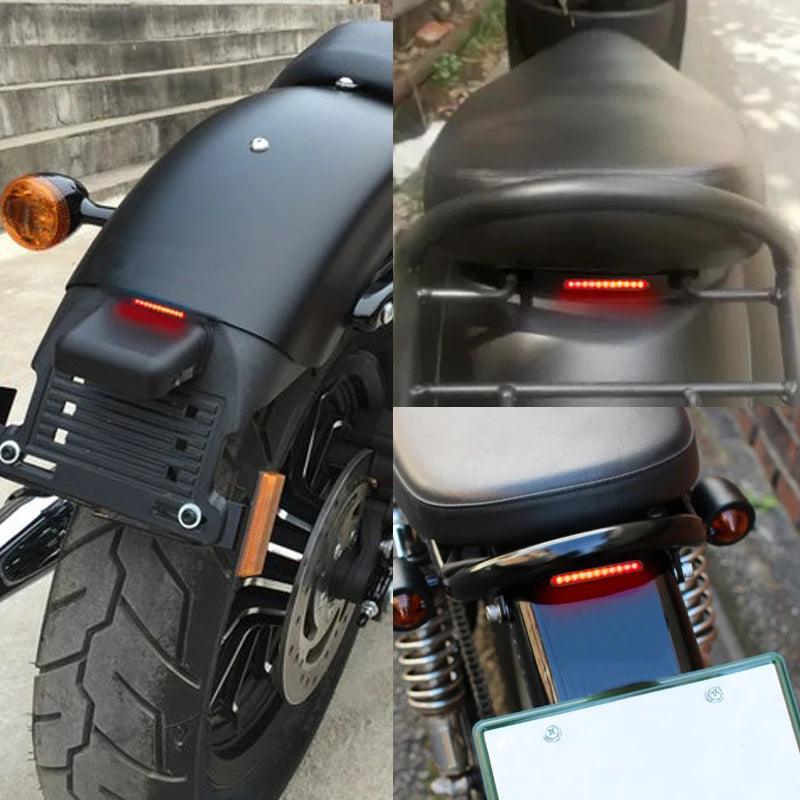 Motorcycle Tail Light LED Motorbike Rear Brake Lamp Stop Brake Light - VirtuousWares.Store