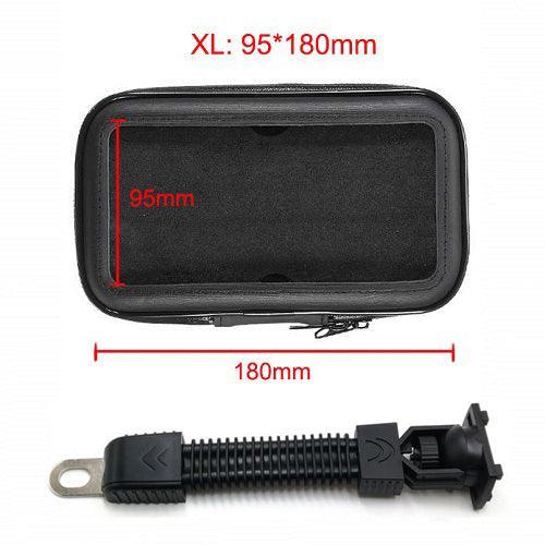 Motorcycle Telephone Holder Support Moto Bicycle Rear View Mirror - VirtuousWares.Store