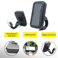 Motorcycle Telephone Holder Support Moto Bicycle Rear View Mirror - VirtuousWares.Store