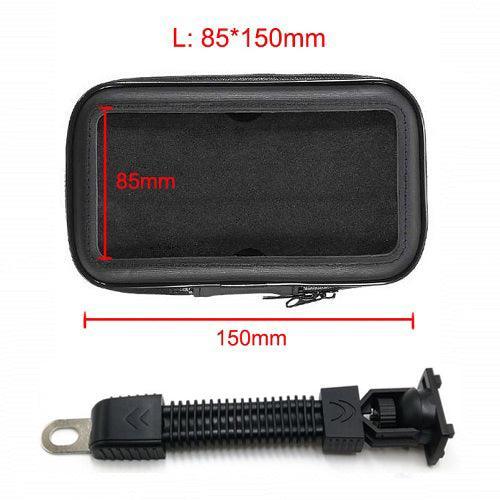 Motorcycle Telephone Holder Support Moto Bicycle Rear View Mirror - VirtuousWares.Store