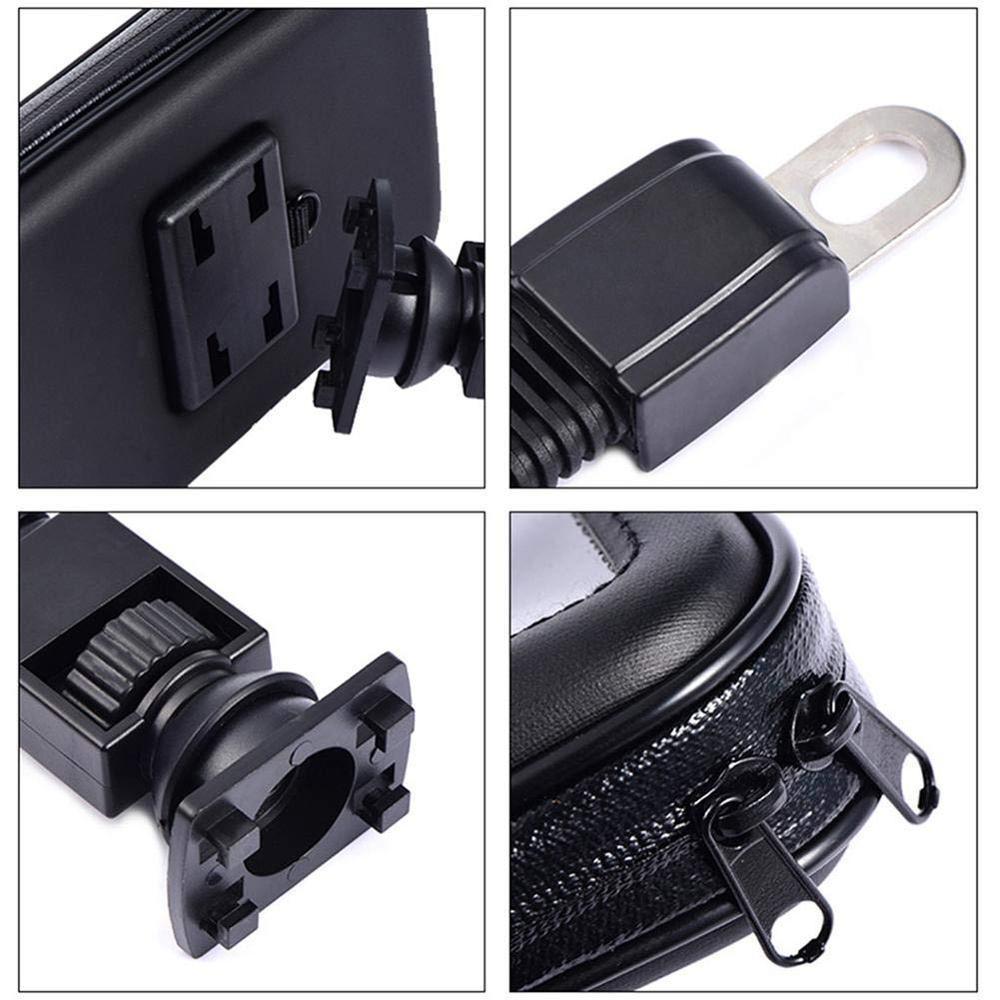 Motorcycle Telephone Holder Support Moto Bicycle Rear View Mirror - VirtuousWares.Store