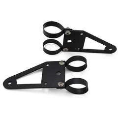 Motorcycle Universal Headlight Brackets Custom Lights Holder Support - VirtuousWares.Store