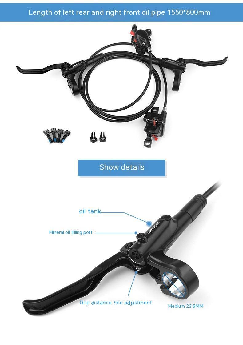 MT200 Oil Disc Bicycle Brake Level Mountain Bike Hydraulic - VirtuousWares.Store