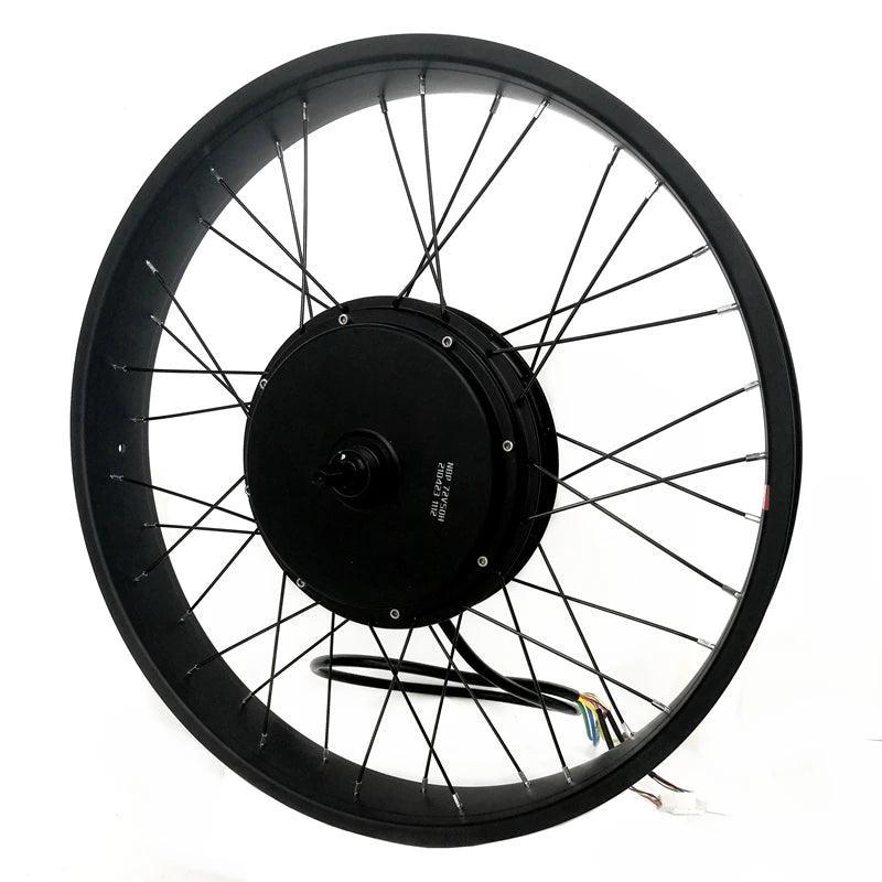 NBpower/QS205 150mm Dropout 72V 3000W 5000W 50H V3 Electric Fat Bike Rear Motor Wheel Ebike Brushless Hub Motor Wheel - VirtuousWares.Store