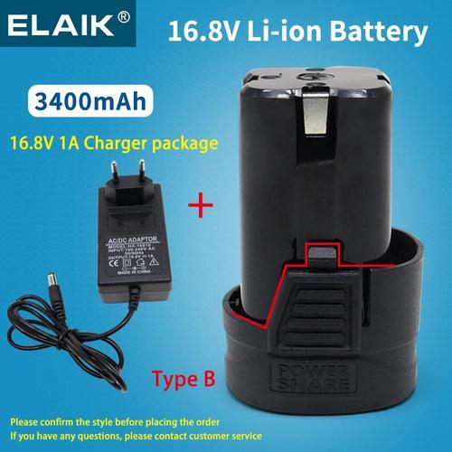 New 16.8v 3400mAh Universal Rechargeable Lithium Battery For Power - VirtuousWares.Store