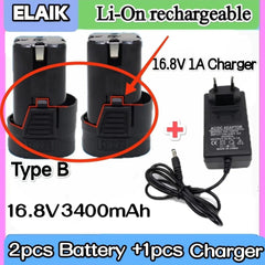 New 16.8v 3400mAh Universal Rechargeable Lithium Battery For Power - VirtuousWares.Store