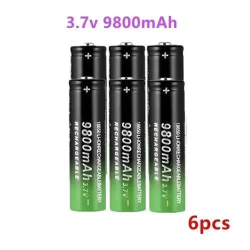 New 18650 Li-Ion battery 9800mah rechargeable battery 3.7V for LED - VirtuousWares.Store