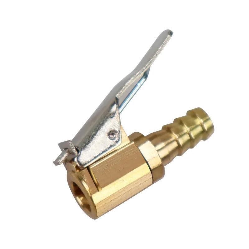 New Advanced Car Tire Air Chuck Inflator Pump Valve Connector Clip-on - VirtuousWares.Store