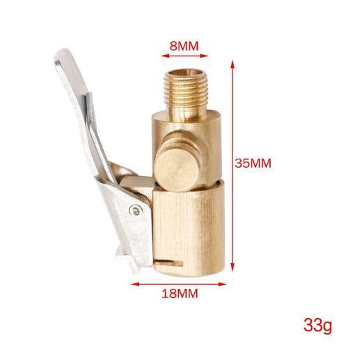 New Advanced Car Tire Air Chuck Inflator Pump Valve Connector Clip-on - VirtuousWares.Store