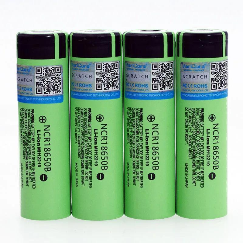 New Original 18650 NCR18650B Rechargeable Li-ion battery 3.7V 3400mAh - VirtuousWares.Store