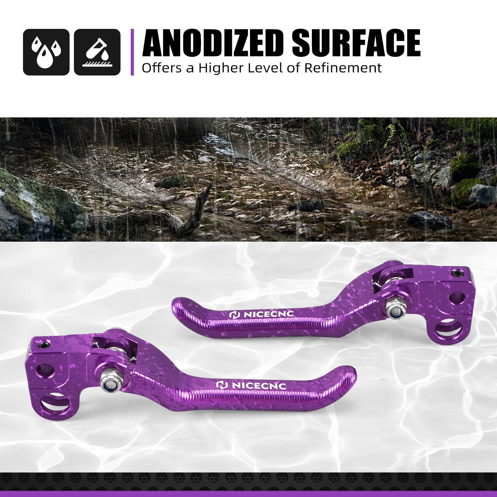 NICECNC Electric Dirt Bike Front Rear Brake Lever Kit Aluminum For - VirtuousWares.Store