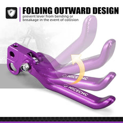 NICECNC Electric Dirt Bike Front Rear Brake Lever Kit Aluminum For - VirtuousWares.Store